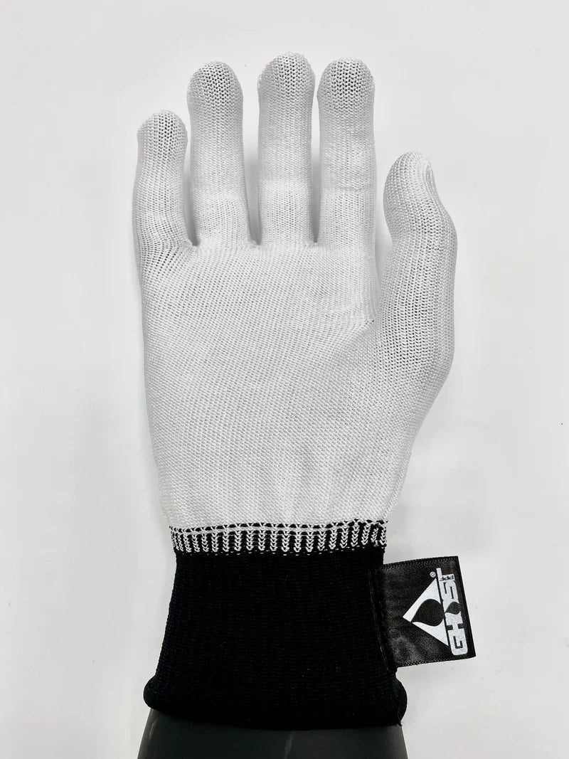 Protective Ghost Wrap Glove with A2 cut resistance, ensuring safety during vinyl wrapping.