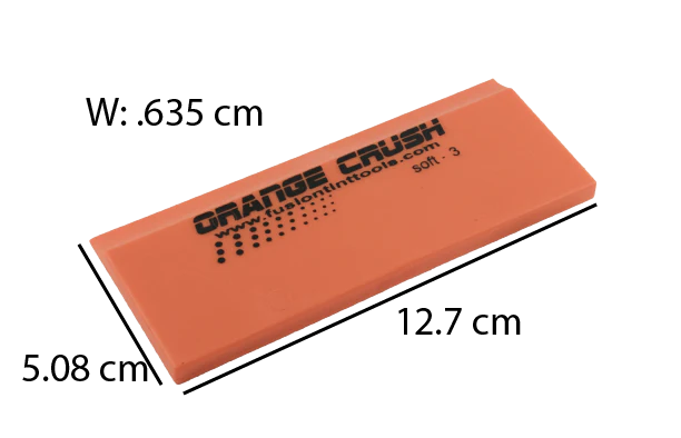 5” Orange Crush Squeegee Blade