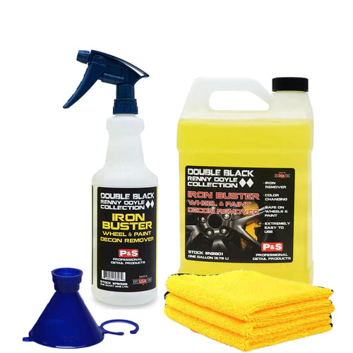 P&S Iron Buster Wheel & Paint Decon Remover - Color-Changing Formula