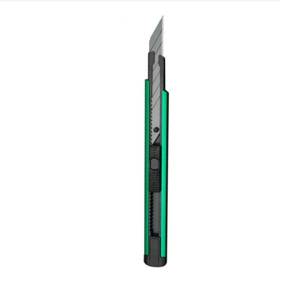Green 69TOOLZ Cutter displayed, showcasing the tool's ergonomic design and precision blade for professional use.