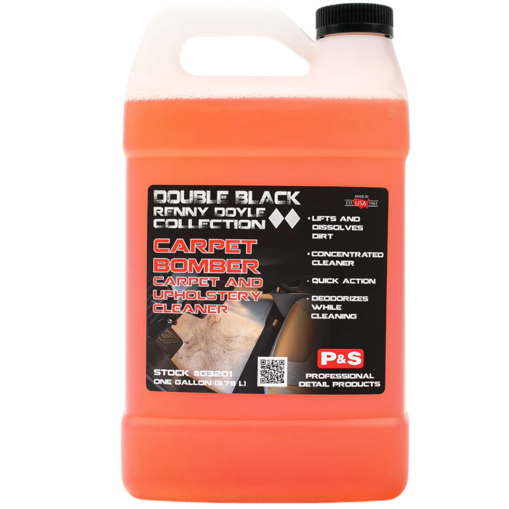 Gallon size of P&S Carpet Bomber, showcasing the ideal solution for extensive detailing jobs.